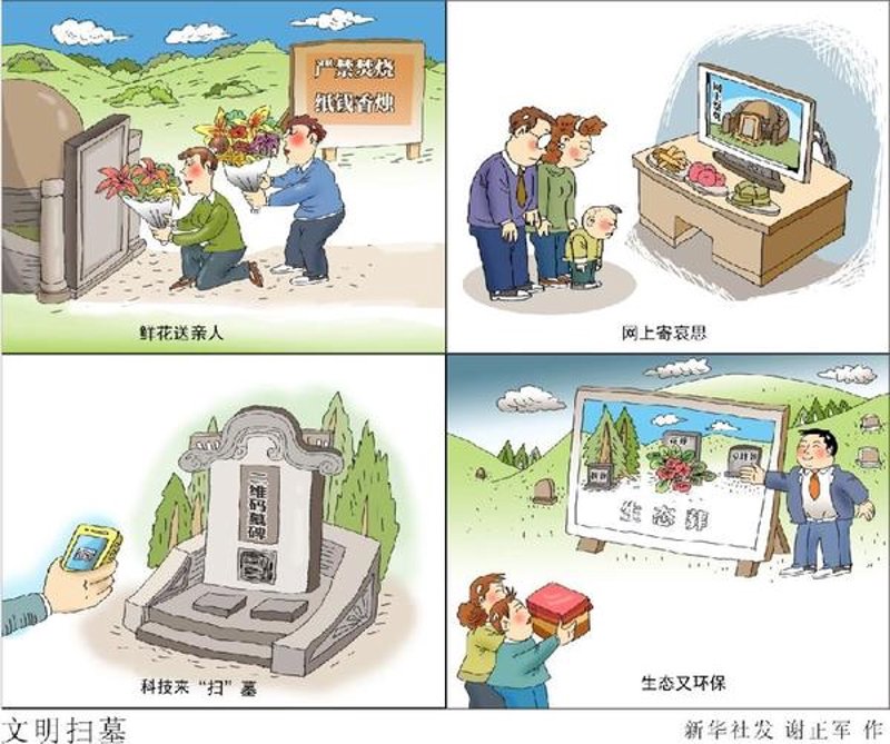 网络扫墓